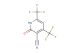 2-oxo-4,6-bis(trifluoromethyl)-1,2-dihydropyridine-3-carbonitrile