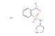 2-nitro-N-(pyrrolidin-3-yl)benzene-1-sulfonamide hydrochloride