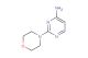 2-(morpholin-4-yl)pyrimidin-4-amine