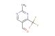 2-methyl-4-(trifluoromethyl)pyrimidine-5-carbaldehyde