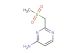 2-(methanesulfonylmethyl)pyrimidin-4-amine
