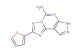 2-(furan-2-yl)-7H-pyrazolo[4,3-e][1,2,4]triazolo[1,5-c]pyrimidin-5-amine