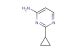 2-cyclopropylpyrimidin-4-amine