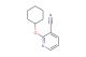2-(cyclohexyloxy)pyridine-3-carbonitrile