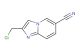 2-(chloromethyl)imidazo[1,2-a]pyridine-6-carbonitrile