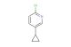 2-chloro-5-cyclopropylpyridine