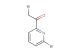 2-bromo-1-(6-bromopyridin-2-yl)ethan-1-one