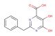2-benzyl-5,6-dihydroxypyrimidine-4-carboxylic acid