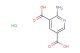 2-aminopyridine-3,5-dicarboxylic acid hydrochloride