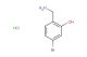 2-(aminomethyl)-5-bromophenol hydrochloride