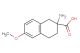 2-amino-6-methoxy-1,2,3,4-tetrahydronaphthalene-2-carboxylic acid