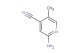 2-amino-5-methylpyridine-4-carbonitrile