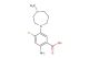 2-amino-4-fluoro-5-(4-methyl-1,4-diazepan-1-yl)benzoic acid