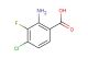 2-amino-4-chloro-3-fluorobenzoic acid