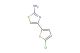 4-(5-chlorothiophen-2-yl)-1,3-thiazol-2-amine