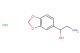 2-amino-1-(2H-1,3-benzodioxol-5-yl)ethan-1-ol hydrochloride