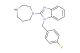 2-(1,4-diazepan-1-yl)-1-[(4-fluorophenyl)methyl]-1H-1,3-benzodiazole