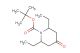 tert-butyl 2,6-diethyl-4-oxopiperidine-1-carboxylate