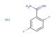 2,5-difluorobenzene-1-carboximidamide hydrochloride