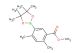 methyl 2,4-dimethyl-5-(tetramethyl-1,3,2-dioxaborolan-2-yl)benzoate