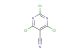 trichloropyrimidine-5-carbonitrile