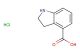 2,3-dihydro-1H-indole-4-carboxylic acid hydrochloride