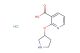 2-(pyrrolidin-3-yloxy)pyridine-3-carboxylic acid hydrochloride