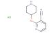 2-(piperidin-4-yloxy)pyridine-3-carbonitrile hydrochloride