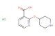 2-(piperidin-4-yloxy)pyridine-3-carboxylic acid hydrochloride