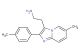 2-[6-methyl-2-(4-methylphenyl)imidazo[1,2-a]pyridin-3-yl]ethan-1-amine