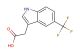 2-[5-(trifluoromethyl)-1H-indol-3-yl]acetic acid