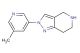 2-(5-methyl-pyridin-3-yl)-4,5,6,7-tetrahydro-2H-pyrazolo[4,3-c]pyridine