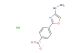 N-methyl-2-(4-nitrophenyl)-1,3-oxazol-4-amine hydrochloride