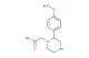 2-[2-(4-methoxyphenyl)piperazin-1-yl]acetic acid