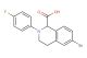 6-bromo-2-(4-fluorophenyl)-1,2,3,4-tetrahydroisoquinoline-1-carboxylic acid