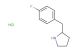 2-[(4-fluorophenyl)methyl]pyrrolidine hydrochloride
