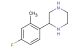 2-(4-fluoro-2-methylphenyl)piperazine