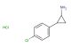 2-(4-chlorophenyl)cyclopropan-1-amine hydrochloride