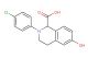 2-(4-chlorophenyl)-6-hydroxy-1,2,3,4-tetrahydroisoquinoline-1-carboxylic acid