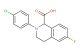 2-(4-chlorophenyl)-6-fluoro-1,2,3,4-tetrahydroisoquinoline-1-carboxylic acid
