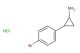 2-(4-bromophenyl)cyclopropan-1-amine hydrochloride