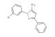 1-(3-bromophenyl)-3-phenyl-1H-pyrazol-5-amine