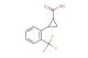 2-[2-(trifluoromethyl)phenyl]cyclopropane-1-carboxylic acid