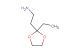 2-(2-ethyl-1,3-dioxolan-2-yl)ethan-1-amine