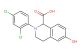 2-(2,4-dichlorophenyl)-6-hydroxy-1,2,3,4-tetrahydroisoquinoline-1-carboxylic acid