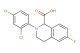 2-(2,4-dichlorophenyl)-6-fluoro-1,2,3,4-tetrahydroisoquinoline-1-carboxylic acid