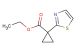 ethyl 1-(1,3-thiazol-2-yl)cyclopropane-1-carboxylate