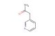1-(pyridin-3-yl)propan-2-one