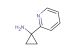 1-(pyridin-2-yl)cyclopropan-1-amine