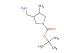 tert-butyl 3-(aminomethyl)-4-methylpyrrolidine-1-carboxylate
